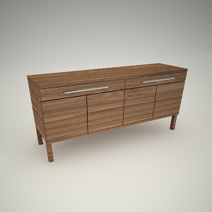 Commode free 3d model 1