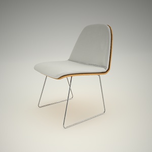 Chair stand free 3d model 2