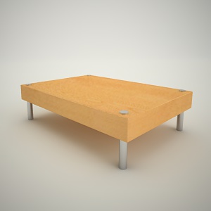 Coffee table free 3d model 4