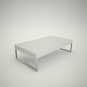 Coffee table free 3d model 6