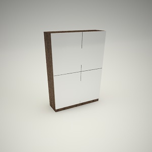 Wardrobe free 3d model 1